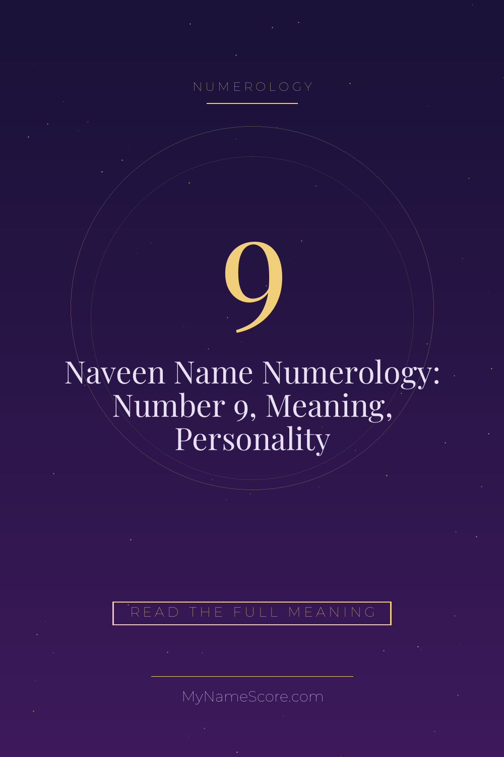 Naveen Name Numerology: Number 9, Meaning, Personality
