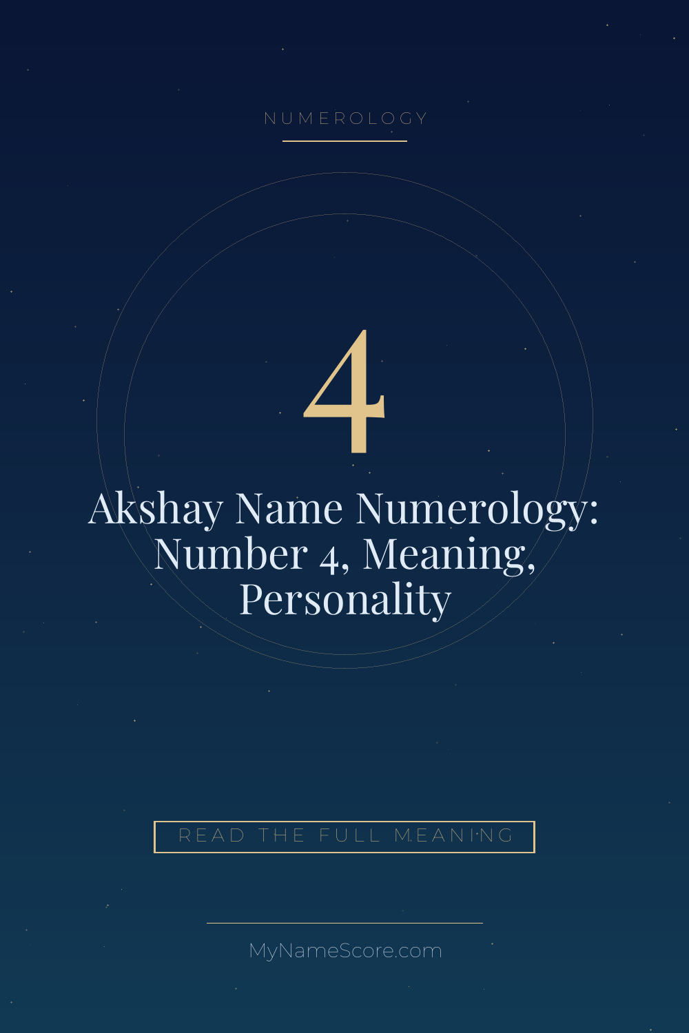 Akshay Name Numerology: Number 4, Meaning, Personality