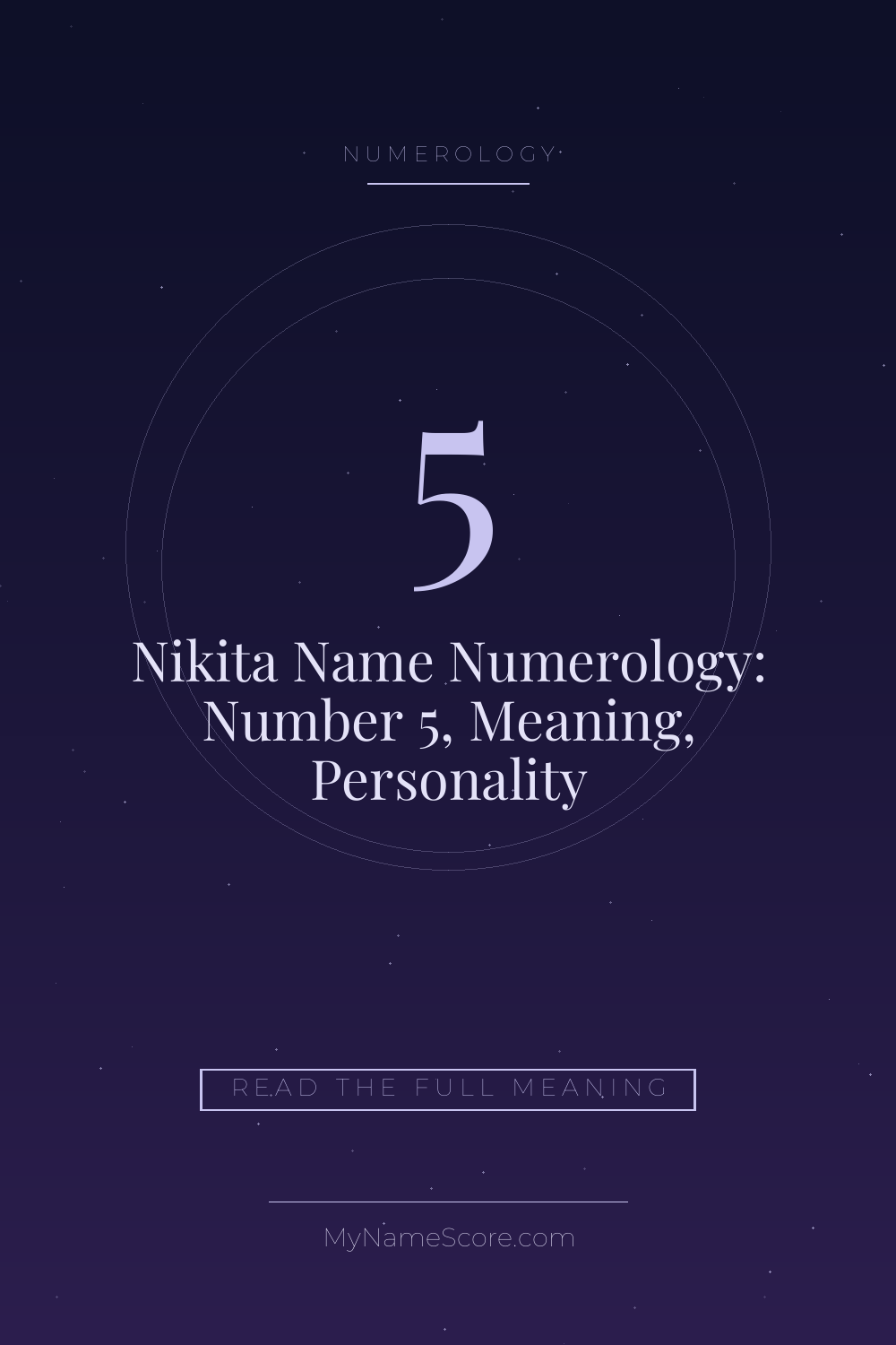 Nikita Name Numerology: Number 5, Meaning, Personality
