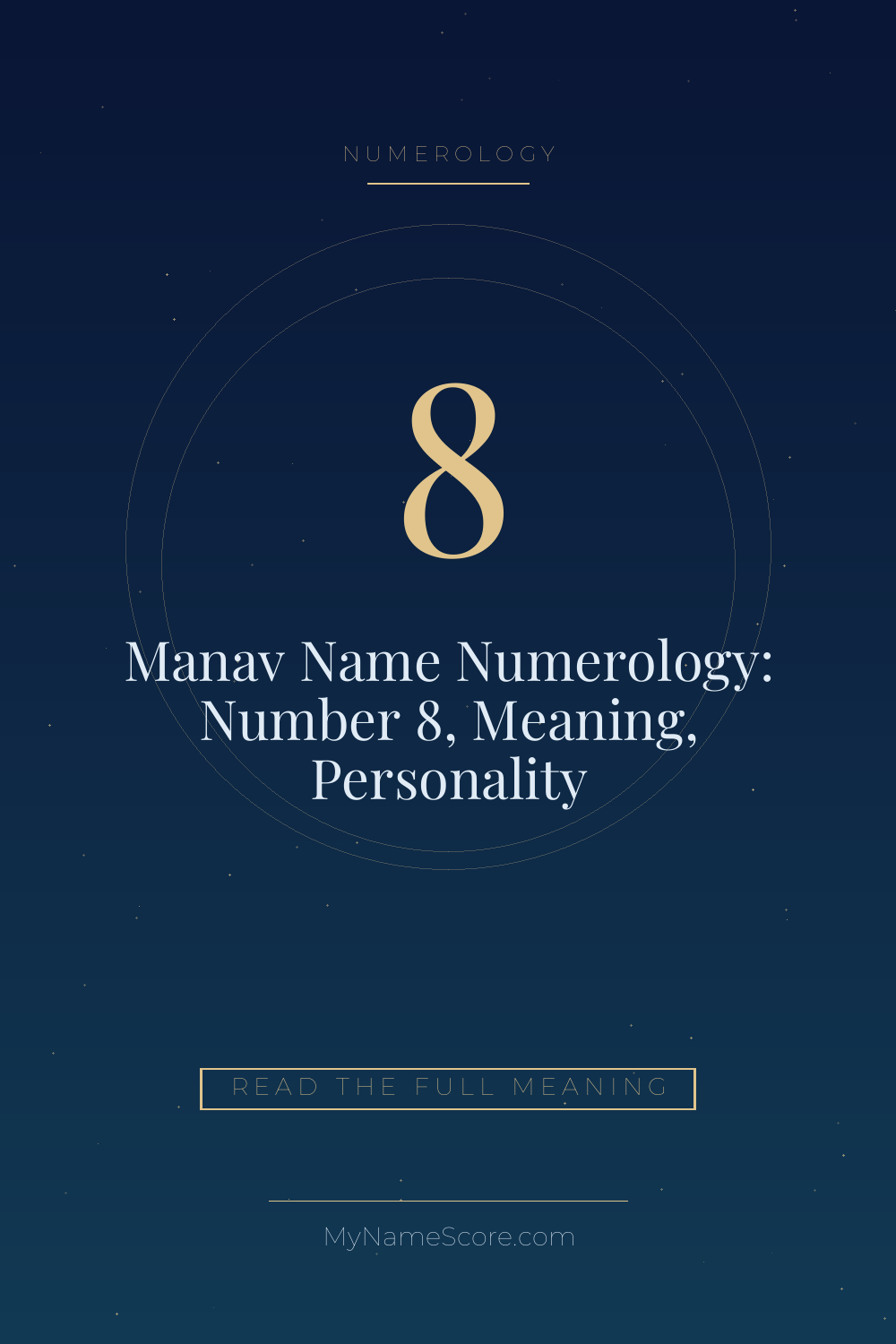 Manav Name Numerology: Number 8, Meaning, Personality