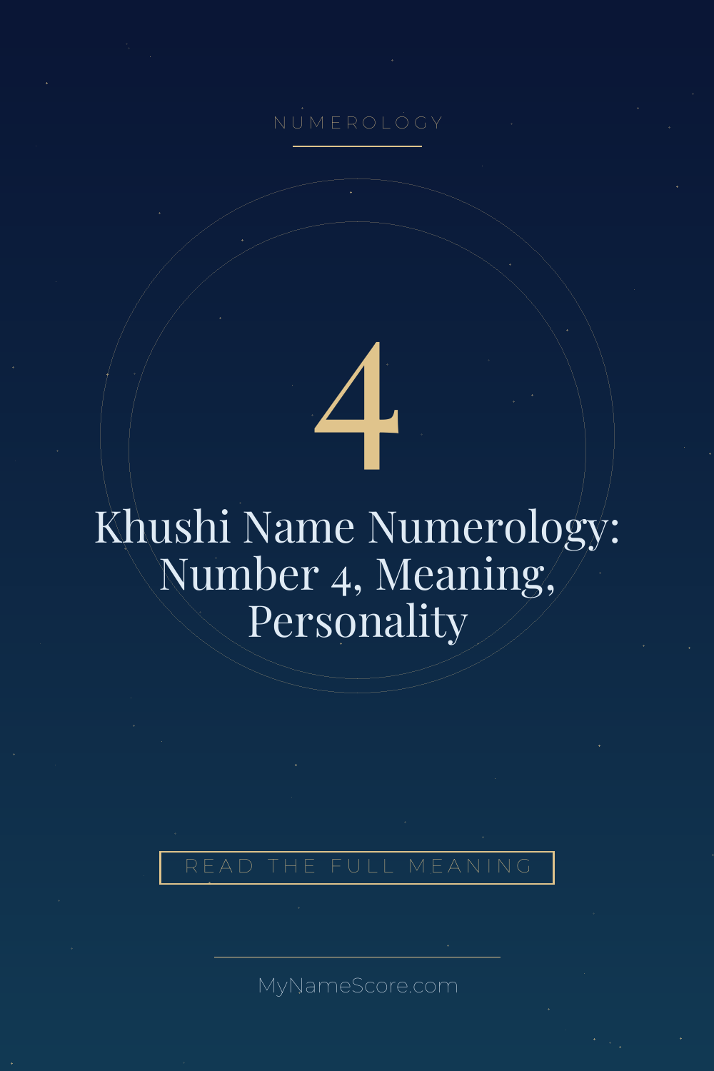 Khushi Name Numerology: Number 4, Meaning, Personality