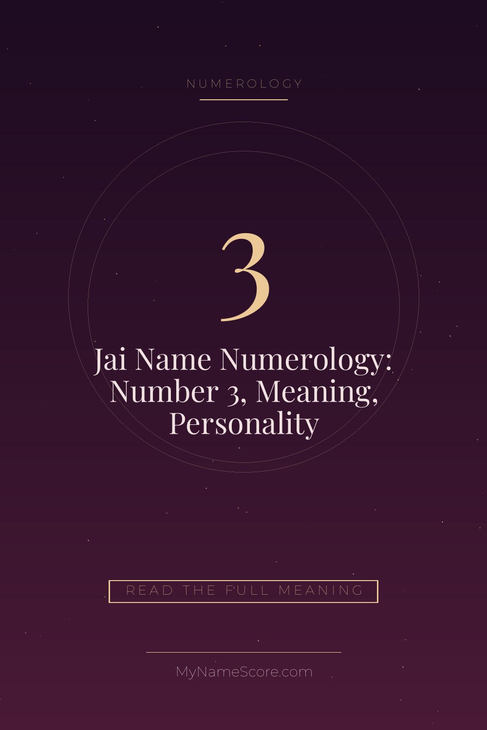 Jai Name Numerology: Number 3, Meaning, Personality