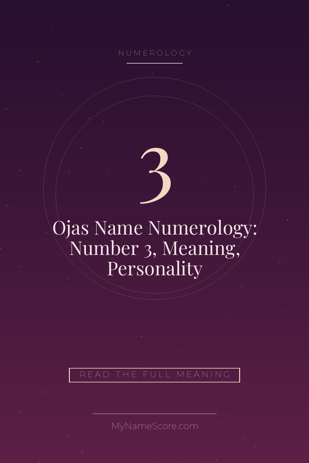Ojas Name Numerology: Number 3, Meaning, Personality