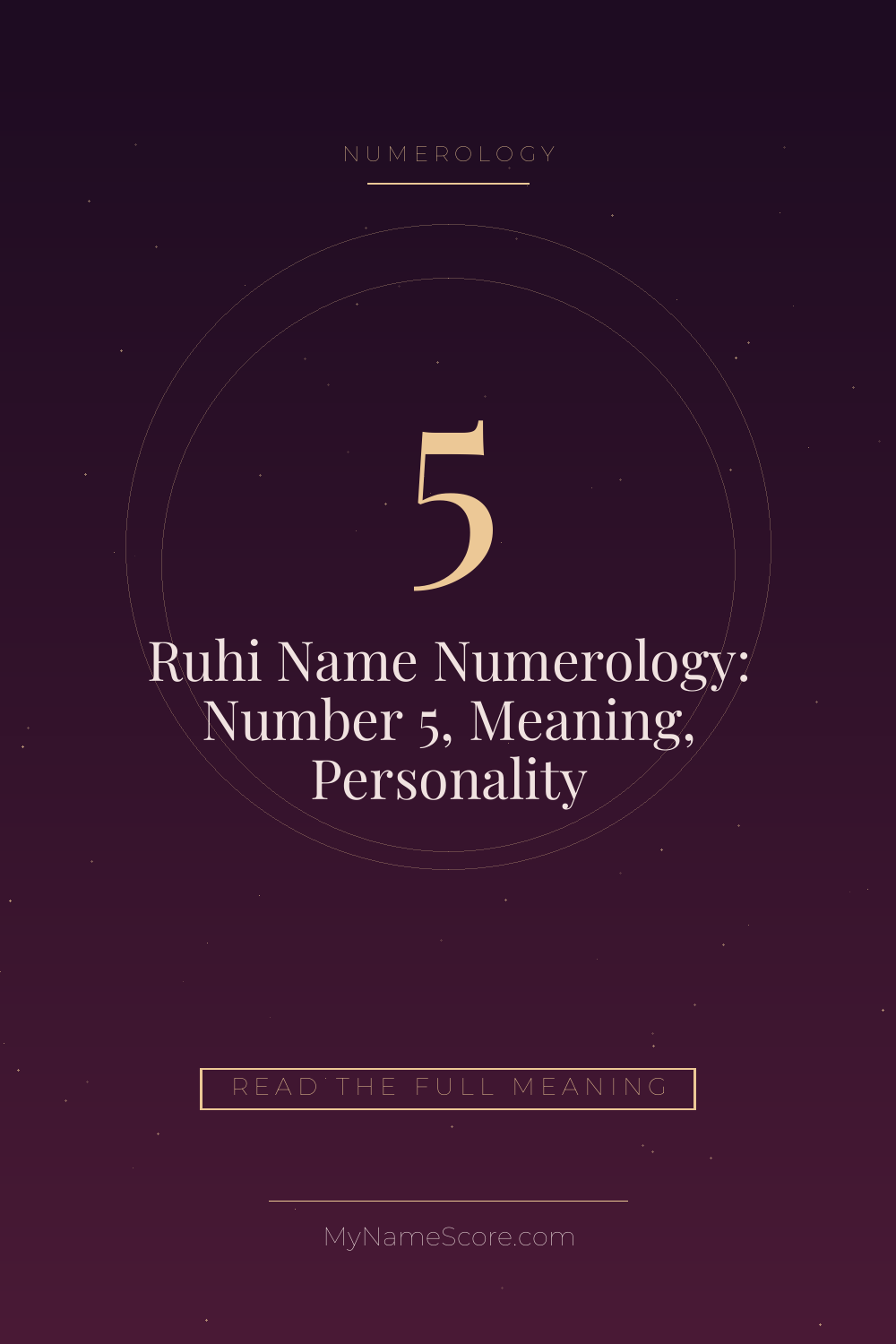 Ruhi Name Numerology: Number 5, Meaning, Personality