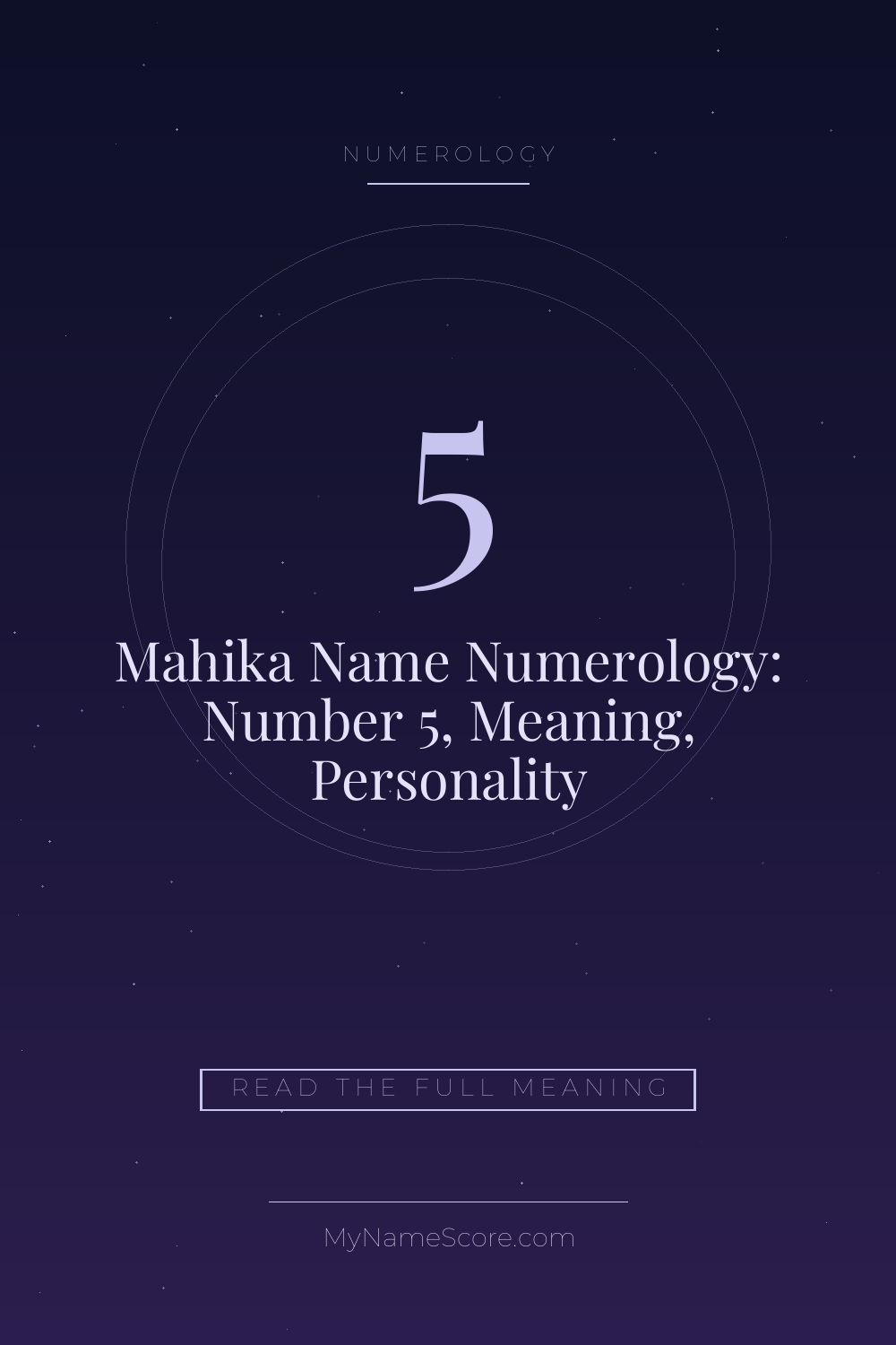Mahika Name Numerology: Number 5, Meaning, Personality