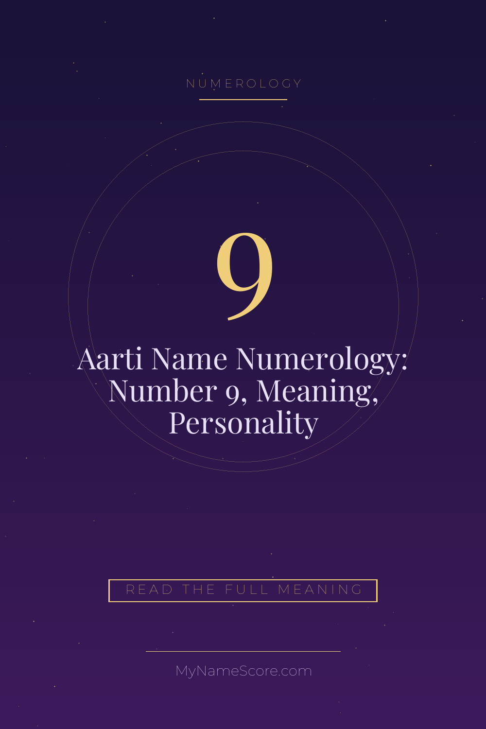 Aarti Name Numerology: Number 9, Meaning, Personality