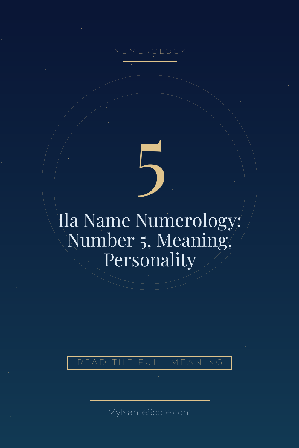 Ila Name Numerology: Number 5, Meaning, Personality