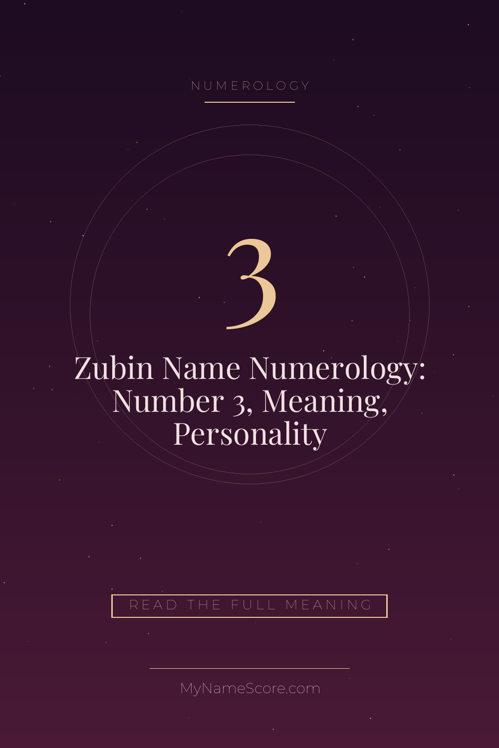 Zubin Name Numerology: Number 3, Meaning, Personality