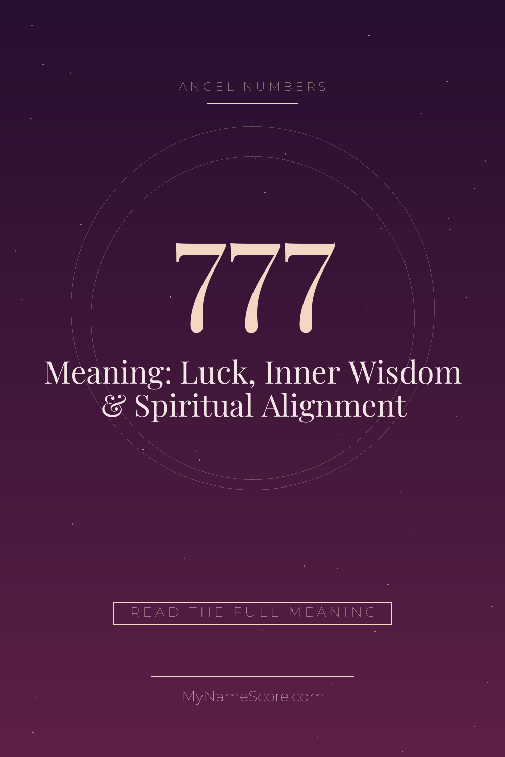 777 Angel Number Meaning: Luck, Inner Wisdom & Spiritual Alignment