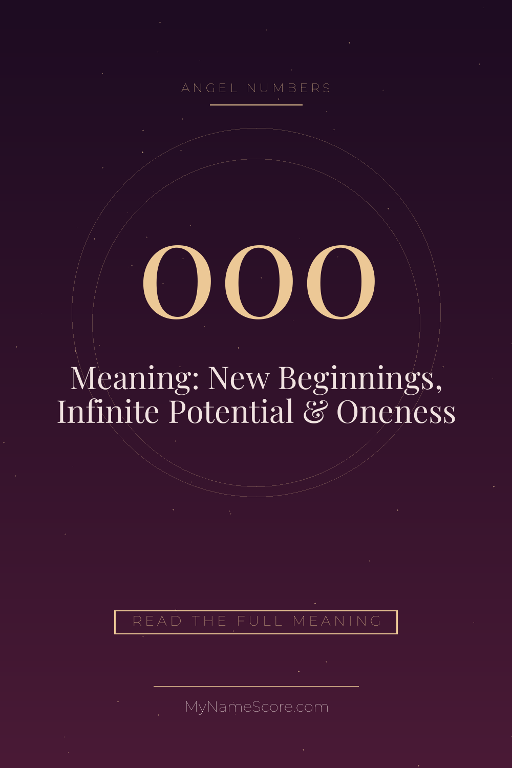 000 Angel Number Meaning: New Beginnings, Infinite Potential & Oneness