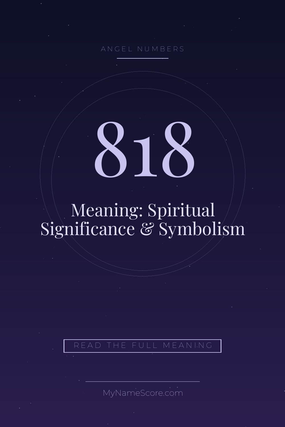 818 Angel Number Meaning: Spiritual Significance & Symbolism