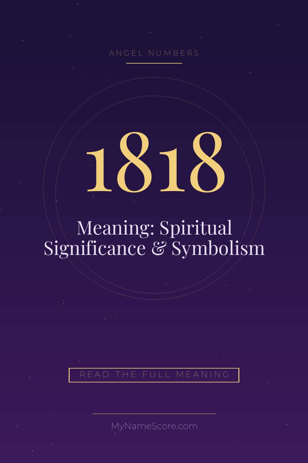 1818 Angel Number Meaning: Spiritual Significance & Symbolism