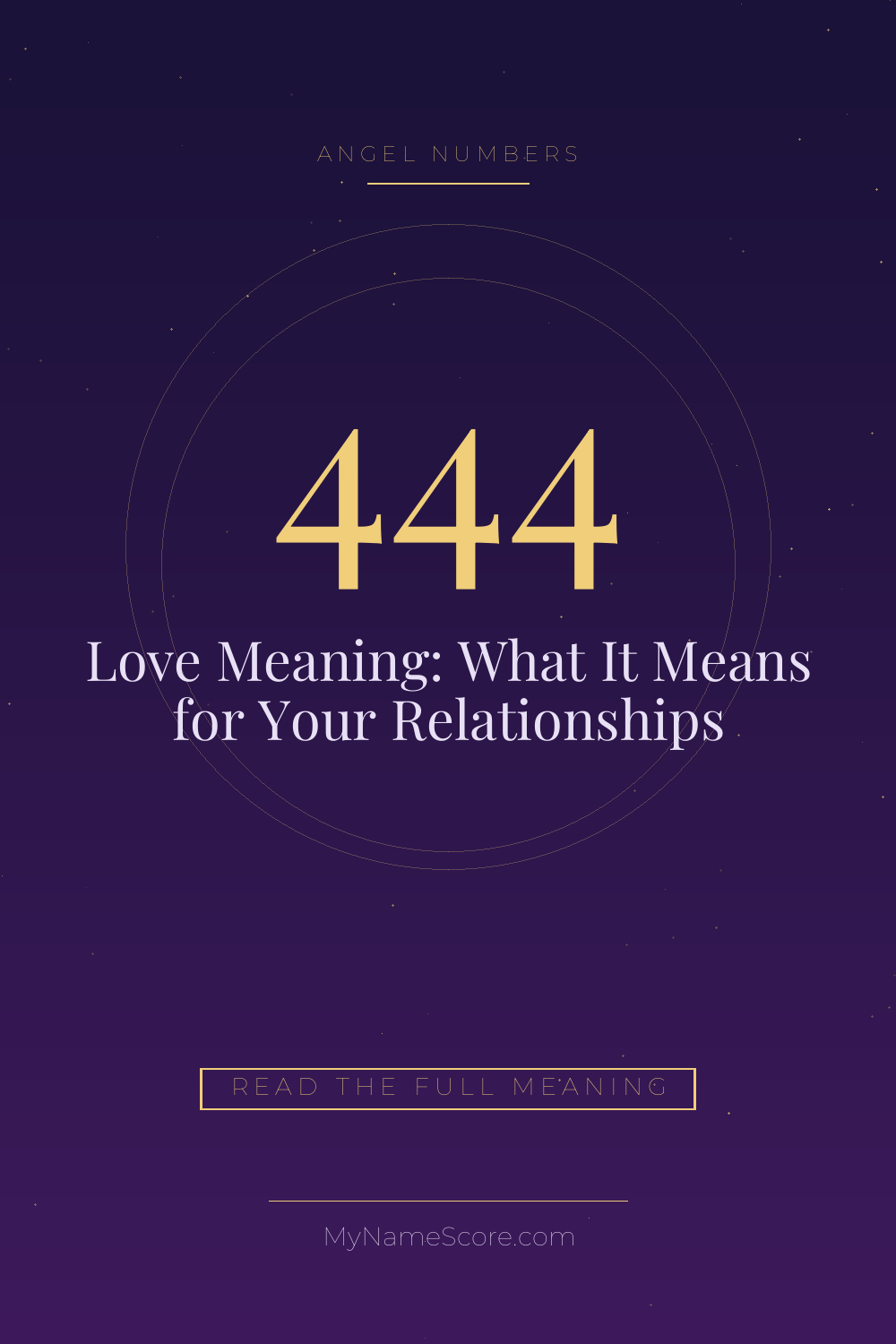 444 Angel Number Love Meaning: What It Means for Your Relationships