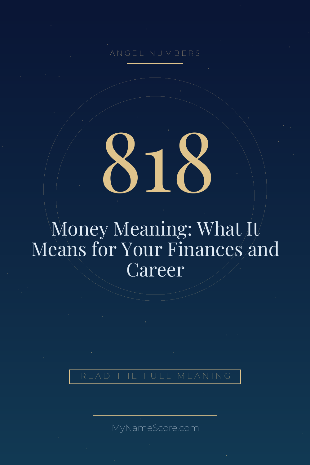 818 Angel Number Money Meaning: What It Means for Your Finances and Career