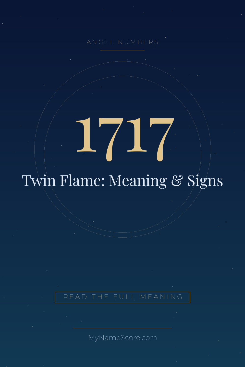 1717 Angel Number Twin Flame: Meaning & Signs